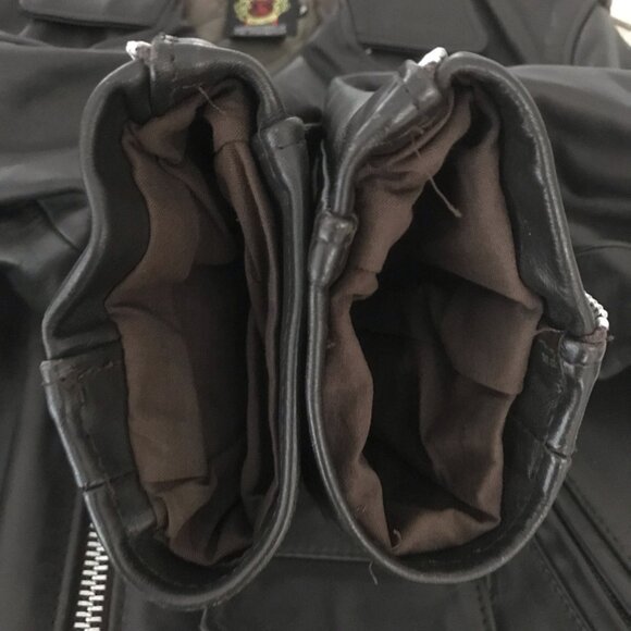 Schott 613 / 7007 One Star Cowhide Double Riders Jacket - Picture 11 of 14